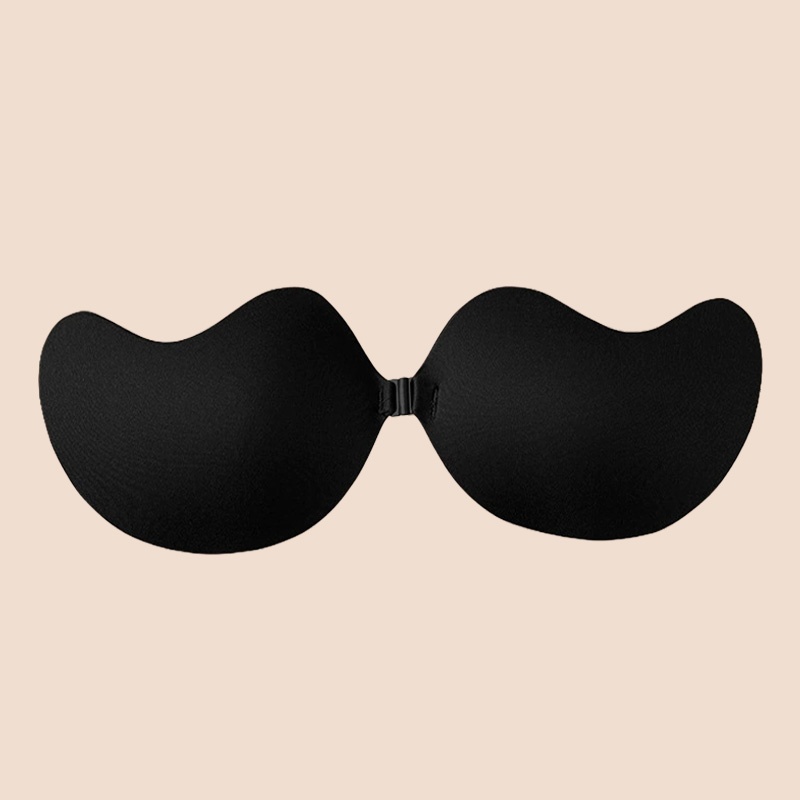 Front Buckles Invisible Stick On Bra Natural Adhesive Push Up Sticky Nipple Covers For Backless Dress VEIMIA
