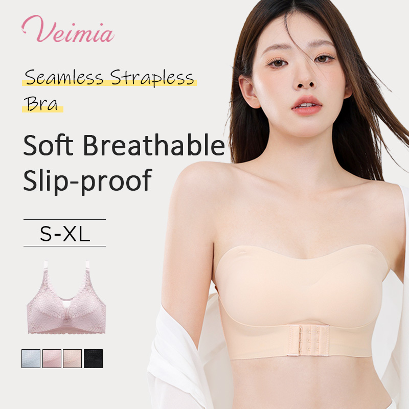 Strapless Slip-Proof Invisible Bra VEIMIA