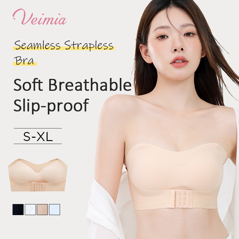 Strapless Slip-Proof Invisible Bra VEIMIA