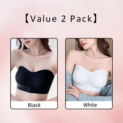 Strapless Slip-Proof Invisible Wireless Bra Push Up VEIMIA
