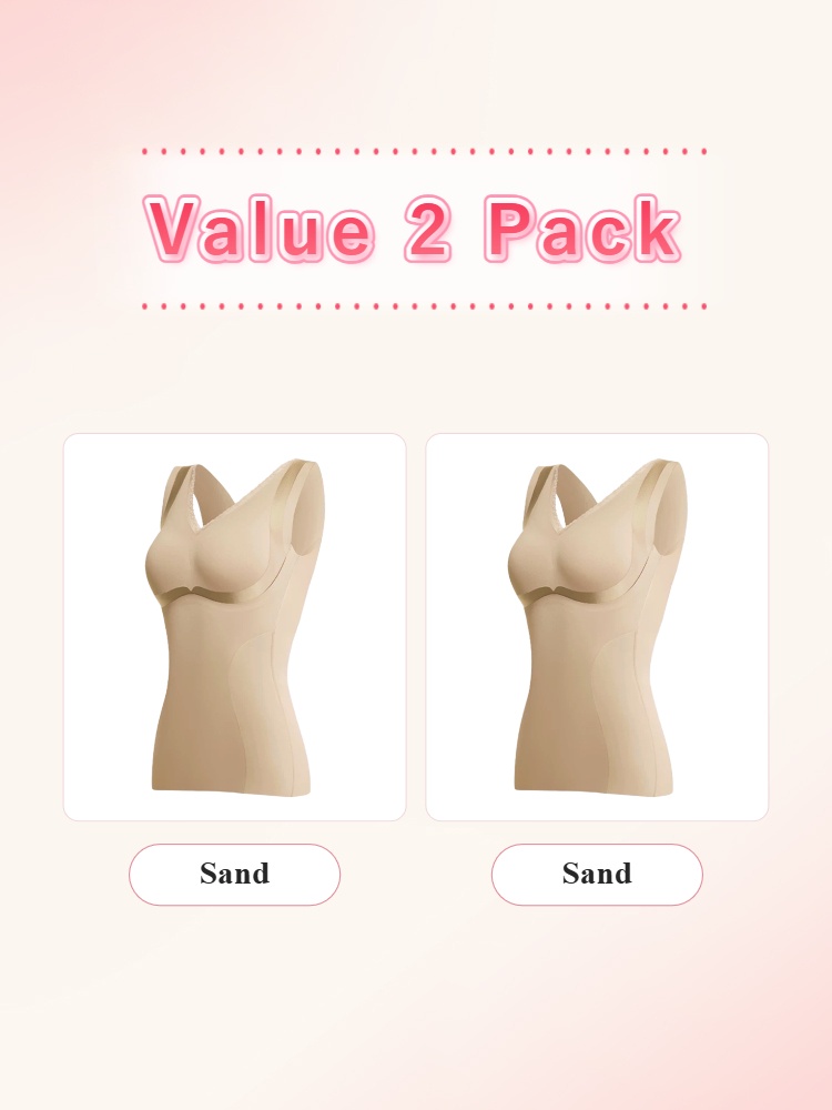 Value 2 pack sand slimming shaping tops product set VEIMIA