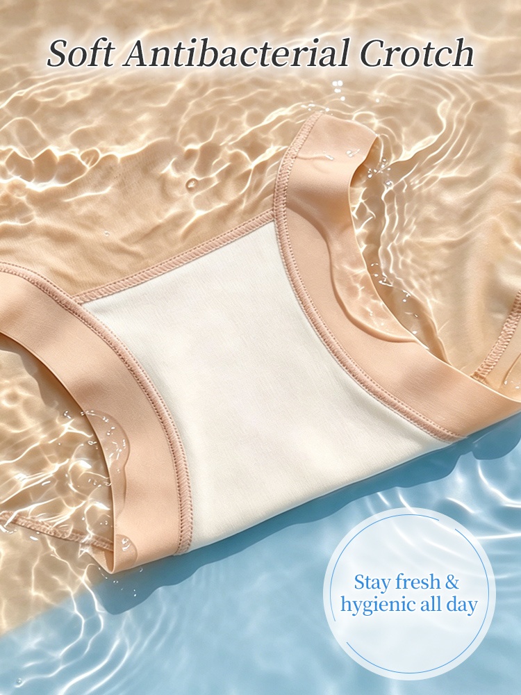 Soft antibacterial crotch detail for breathable hygienic all-day comfort in shapewear bodysuit VEIMIA