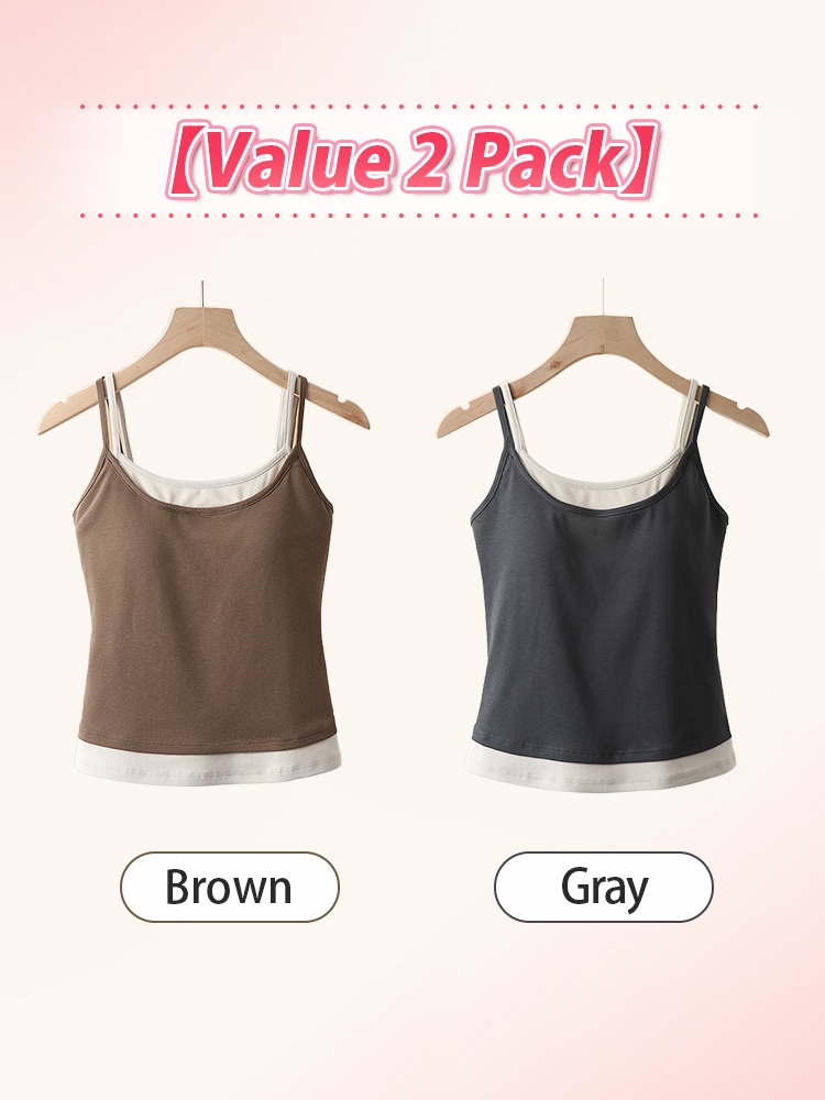 Streamlined Camisoles Smooth Underarm & Creates A Slimmer Silhouette With Cool Bra-free Feeling VEIMIA