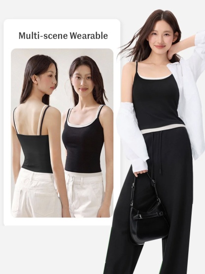 Streamlined Camisoles Smooth Underarms & Creates A Slimmer Figure With Cool Bra-free Comfort VEIMIA