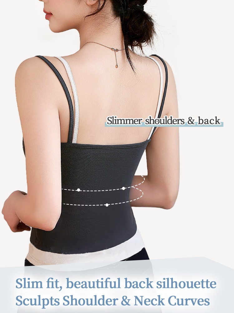Streamlined Camisole Smooths Armpit & Creates A Slimmer Shape With Cool Bra-free Ease VEIMIA