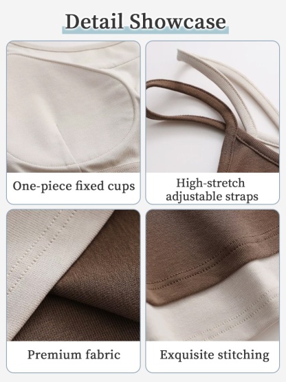 Streamlined Camisole Smooths Armpit & Creates A Slimmer Shapes With Cool Bra-free Eases VEIMIA