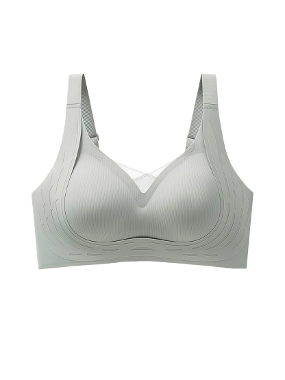 Supportive Anti-sagging Bra Comfortable Wireless Design & Naturally ​​Lifts​​ The ​​Chest​​ VEIMIA