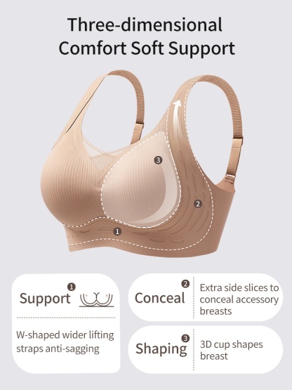 Supportive Anti-sagging Bra Comfortable Wireless Design & Naturally Lifts The Breasts VEIMIA​​