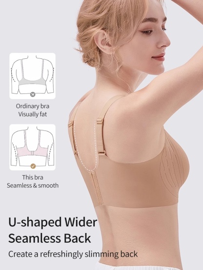 Supportive Anti-sagging Bra Comfortable Wireless Design & Naturally Lifts The Breast VEIMIA