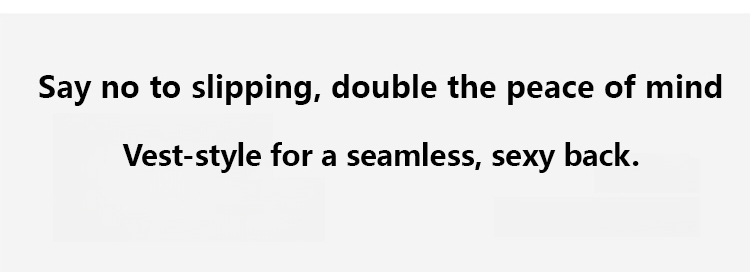 Invisible Seamless Bralettes Comfortable Support V Neck Bra VEIMIA