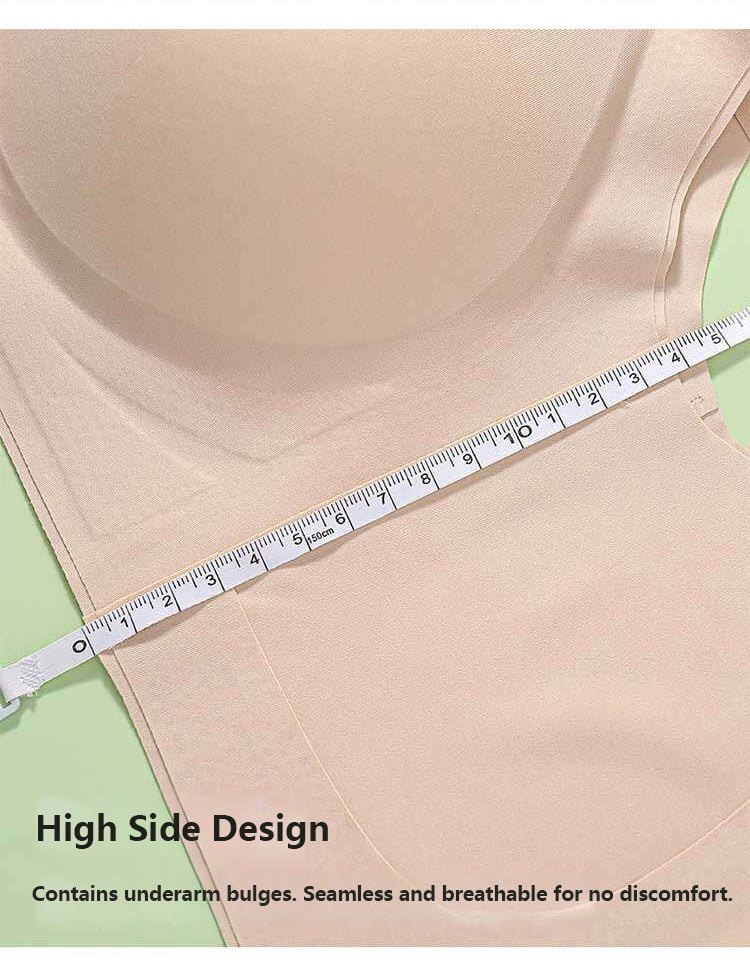 Seamless Bralettes No Wire Support V Neck Bras VEIMIA
