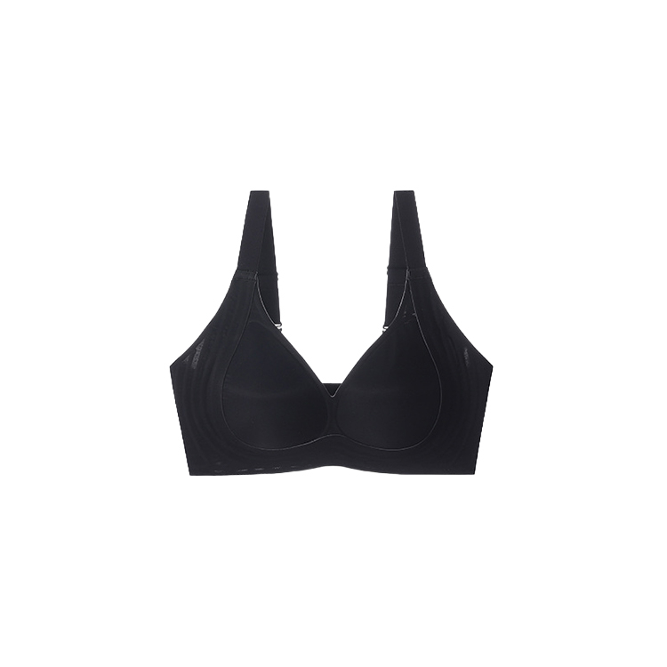 VEIMIA Super Thin Anti-sagging Seamless Push Up Bra Jelly Gel Shaping Supportive Bralettes