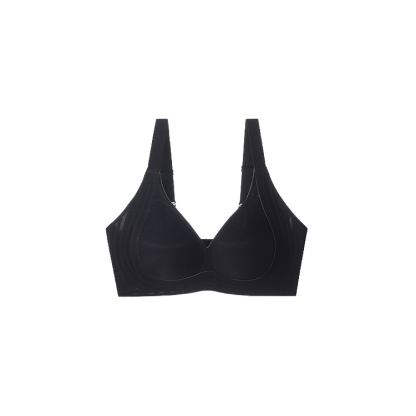 VEIMIA Super Thin Anti-sagging Seamless Push Up Bra Jelly Gel Shaping Supportive Bralettes