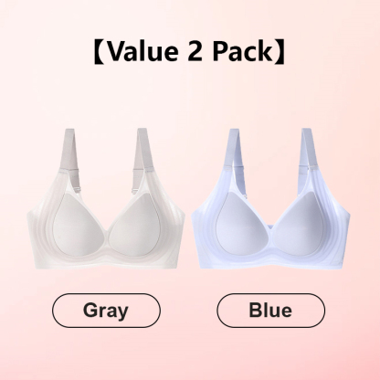 VEIMIA Super Thin Anti-sagging Seamless Push Up Bra Jelly Gel Shaping Supportive Bralettes