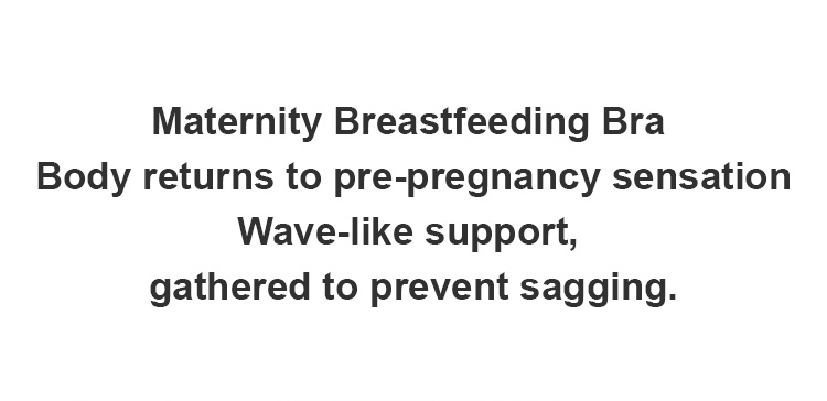 Supportive Breastfeeding Nursing Bras Wireless Maternity Sleep Bras VEIMIA