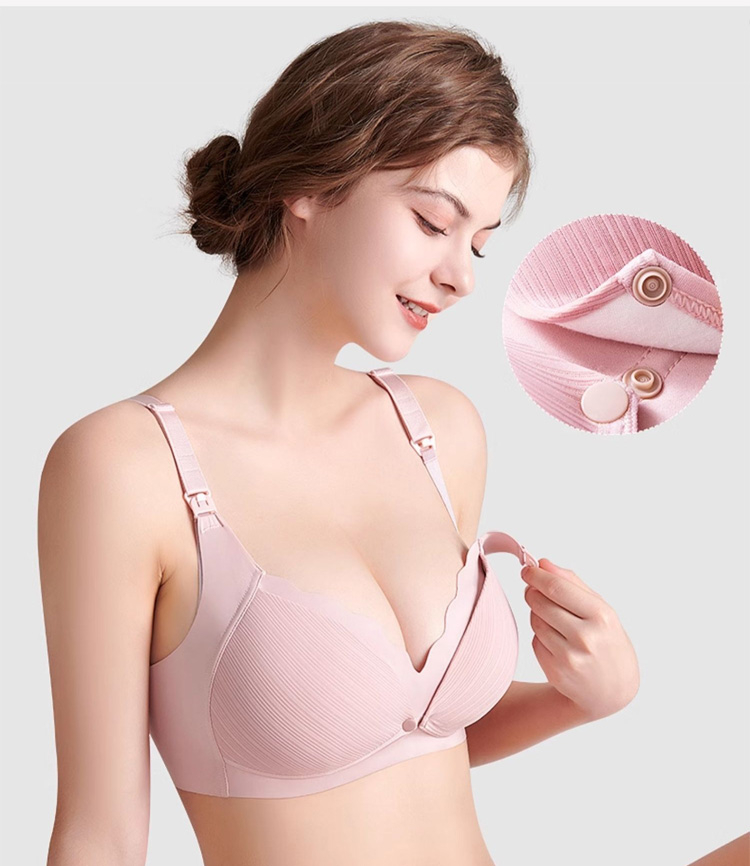 Supportive Breastfeeding Nursing Bra Maternity Sleep Bras VEIMIA