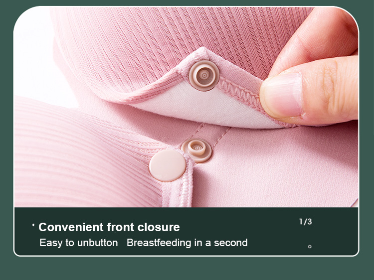 Supportive Breastfeeding Nursing Bras Soft Maternity Sleep Bras VEIMIA