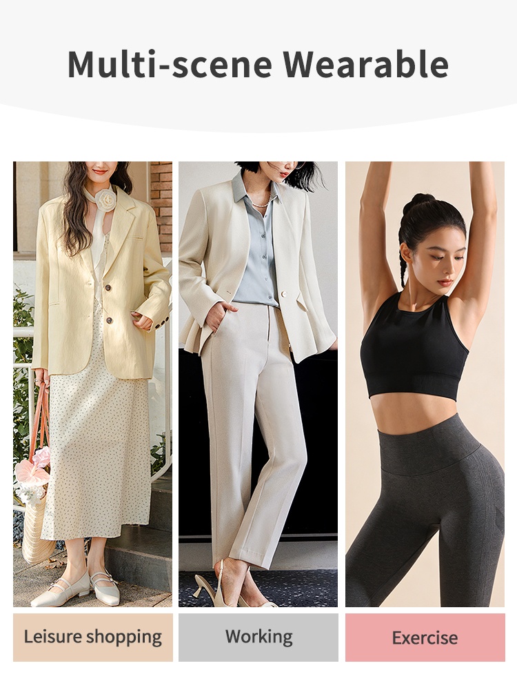 Supportive Front-closure Bra With Wire-free Comforts Seamless Design & Adjustable Fit VEIMIA