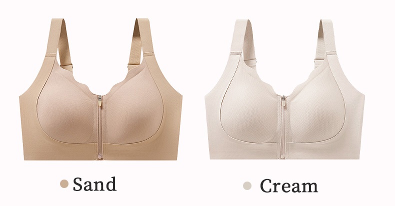 Supportive Minimizer Bra Breast Lift & Shapes, Slimming Designs With Easy Front-zipper Access VEIMIA