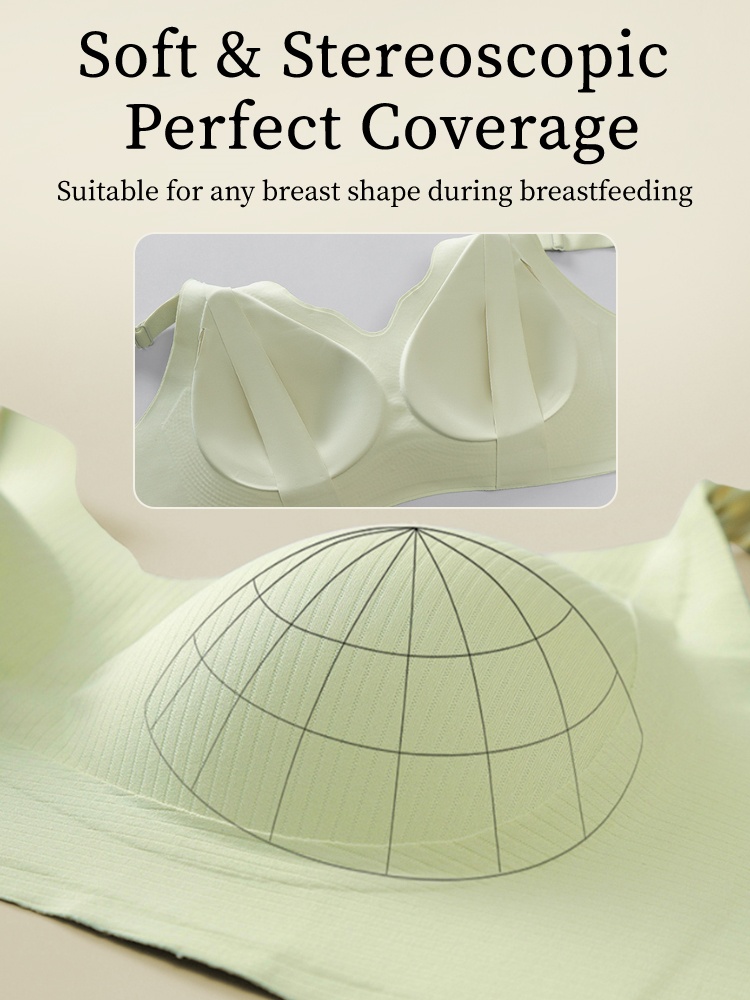 Supportive Nursing Bra Pregnancy & Sleep Purposes, Comfortable Hold With Easy Feeding Design VEIMIA
