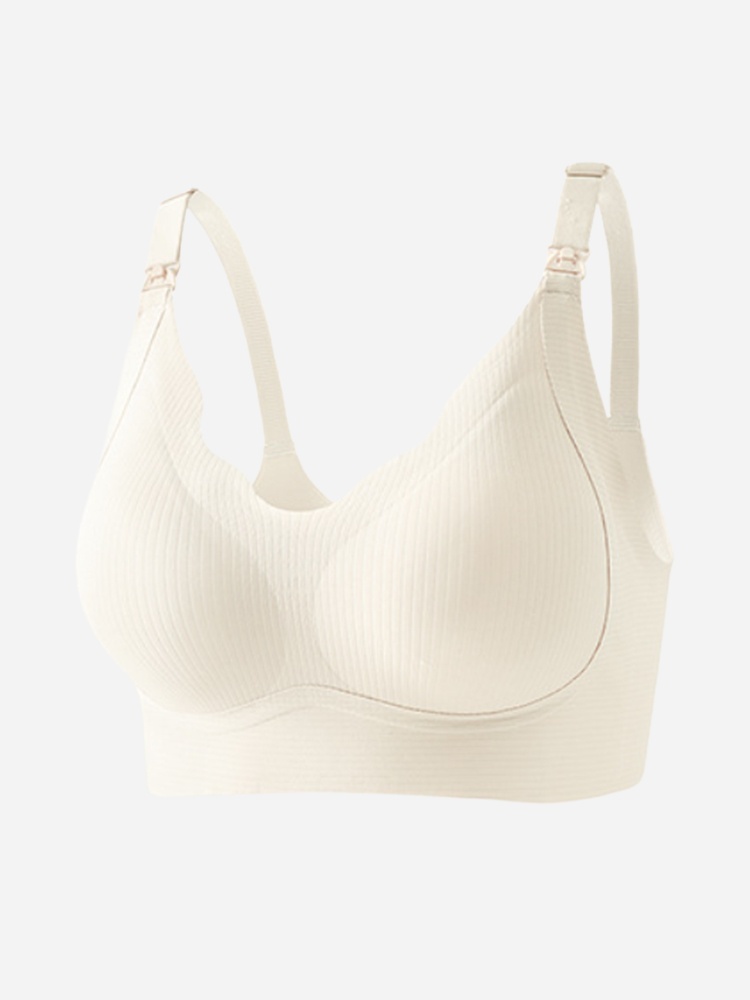 Supportive Nursing Bra Pregnancy & Sleep Use, Comfortable Support With Easy Nursing Access VEIMIA
