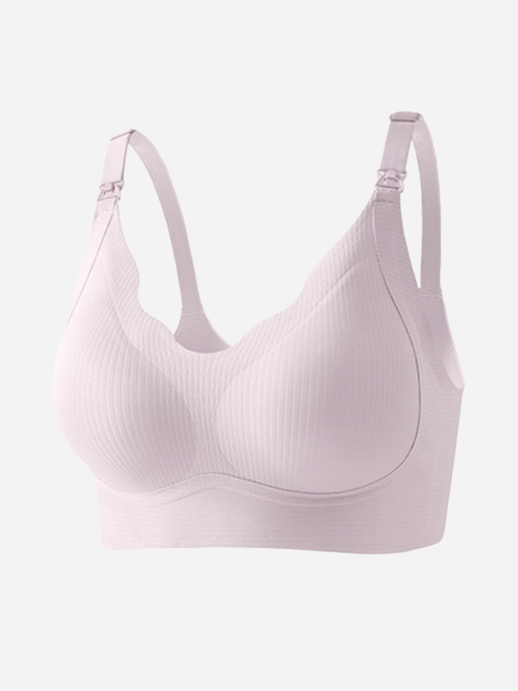 Supportive Nursing Bra Pregnancy & Sleep Purpose, Comfortable Support With Easy Nursing Access VEIMIA
