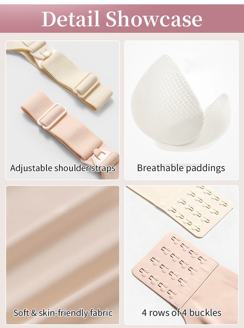 Supportive Nursing Bra Wire-Free Comfort Feature VEIMIA