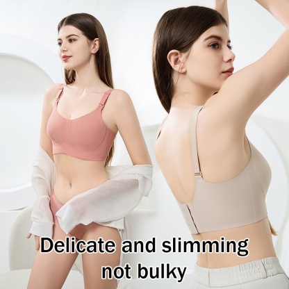 Anti-gravity Supportive Maternity Nursing Bras Gathering Breast Anti-bacterial Baby-friendly VEIMIA