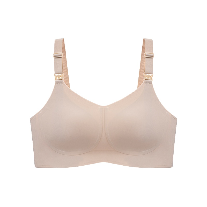 Anti-gravity Supportive Maternity Nursing Bras Gathering Breast Baby-friendly Easy Breastfeeding VEIMIA