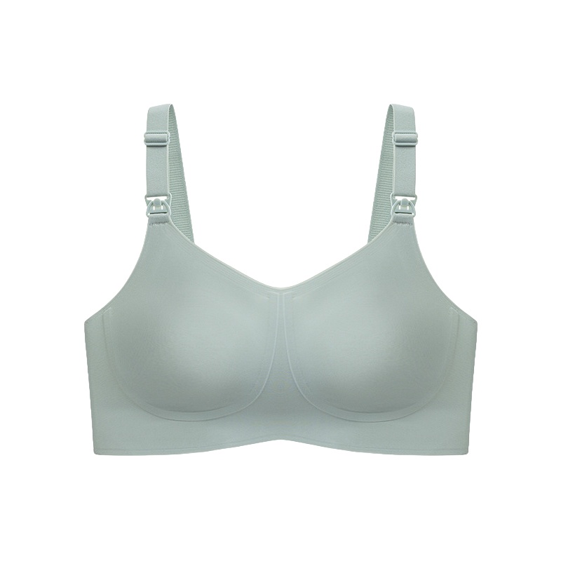 Anti-gravity Maternity Nursing Bras Gathering Breast Anti-bacterial Baby-friendly Easy Breastfeeding VEIMIA