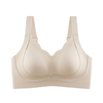 White Color Invisible Seamless Bras Suitable For Light-colored Clothes, Lifting & Shaping Supportive Bra VEIMIA