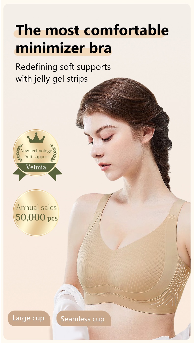 The Most Comfortable Minimizer Bra Veimia