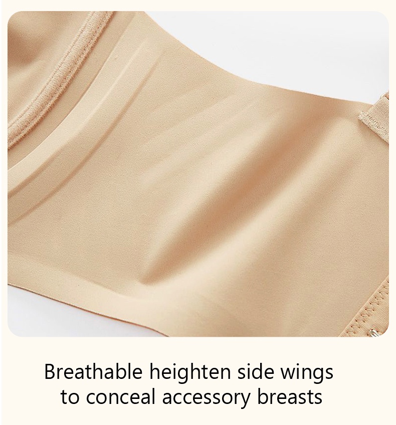 The Most Comfortable Minimizer Bra Has Breathable Heighten Side Wings Veimia