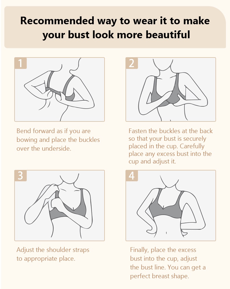 Recommended Way To Wear The Most Comfortable Minimizer Bra Veimia