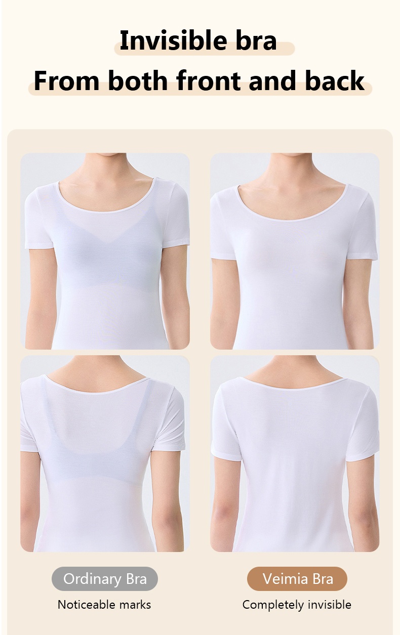 The Most Comfortable Minimizer Bra Is Invisible From Both Front And Back Veimia