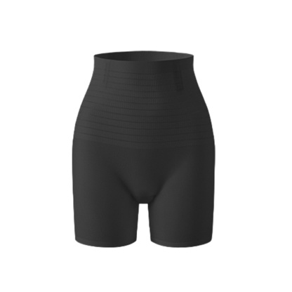 Black Color Lightweight 3-in-1 Seamless Shapewear Shorts Cool Fabric Without Stuffiness Tummy Tightening Hip Lifting VEIMIA