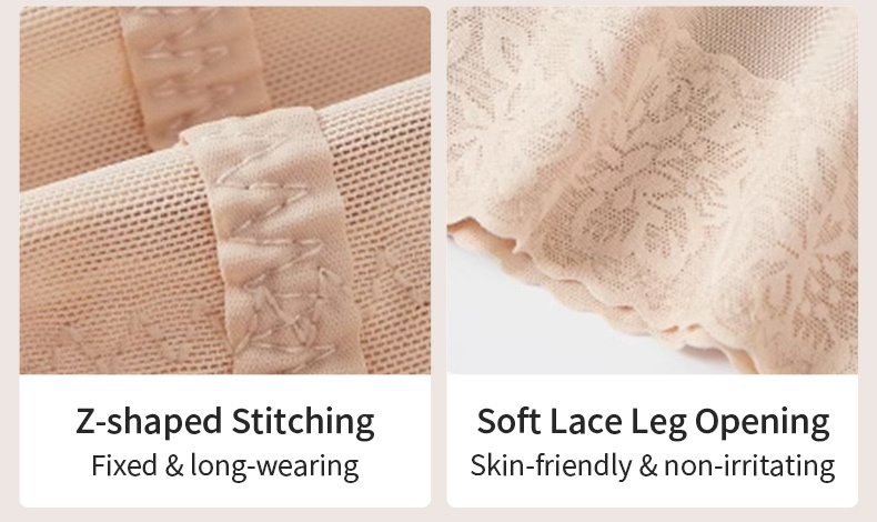 Tummy Flatten Shapewear Shorts Dual-layer Slimming, 3D Butt Lifting & Anti-roll Hem VEIMIA