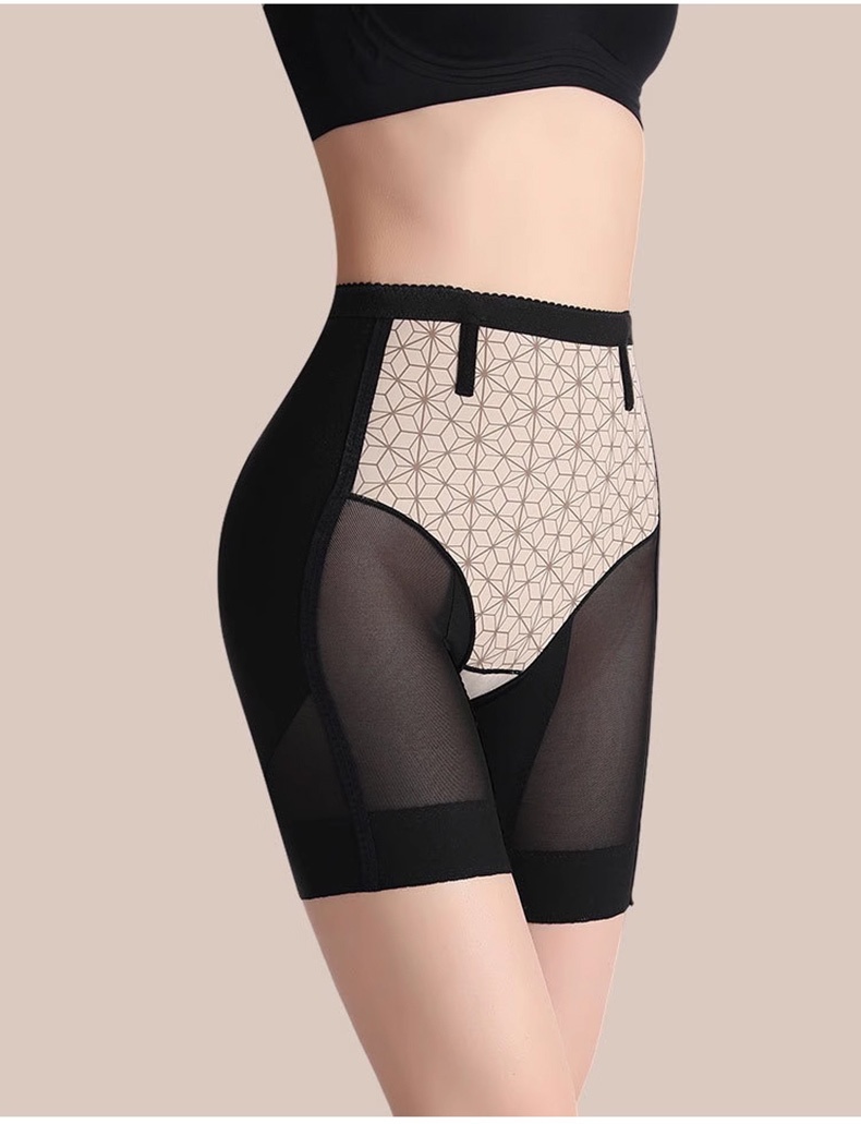 Tummy Flatten Shapewear Shorts Dual-layers Slimming, 3D Butt Lifting & Anti-roll Hems VEIMIA