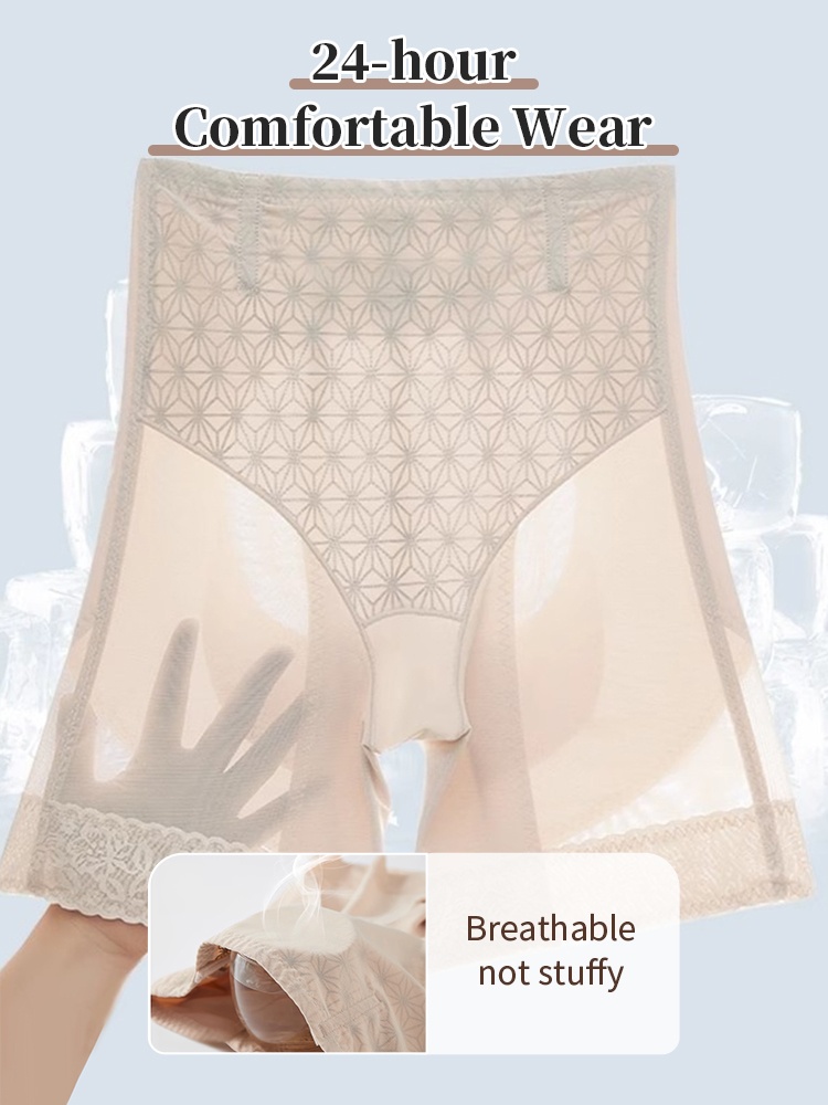 Tummies Flatten Shapewear Short Dual-layer Slimming, 3D Butts Lifting & Anti-roll Hems VEIMIA