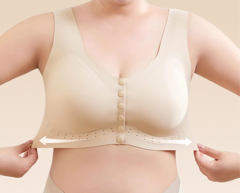 Strong Resilience Easy Put on And Take Off Front Closure Bra VEIMIA
