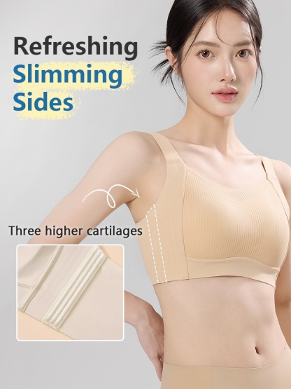 Professional Ultra Thin Minimizer Bras Full Coverage For Sleek Look, All-around No-bounce Support Lifts VEIMIA