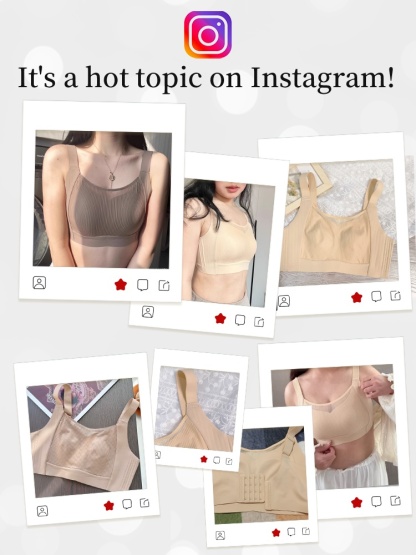 Seamless Ultra Thin Minimizer Bras Full Coverage For Sleek Look, All-around No-bounce Support Lifts VEIMIA