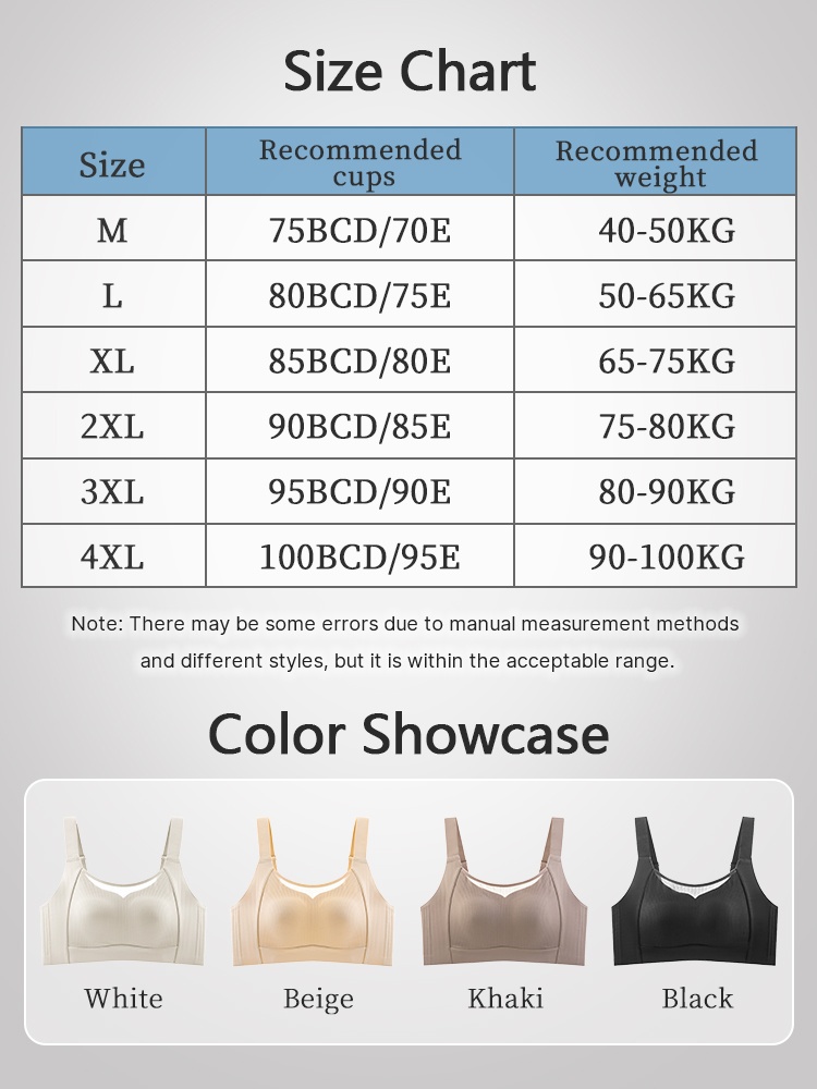 Comfortable Ultra Thin Minimizer Bra Full Coverage For Sleek Looks, All-around No-bounce Support Lifts VEIMIA