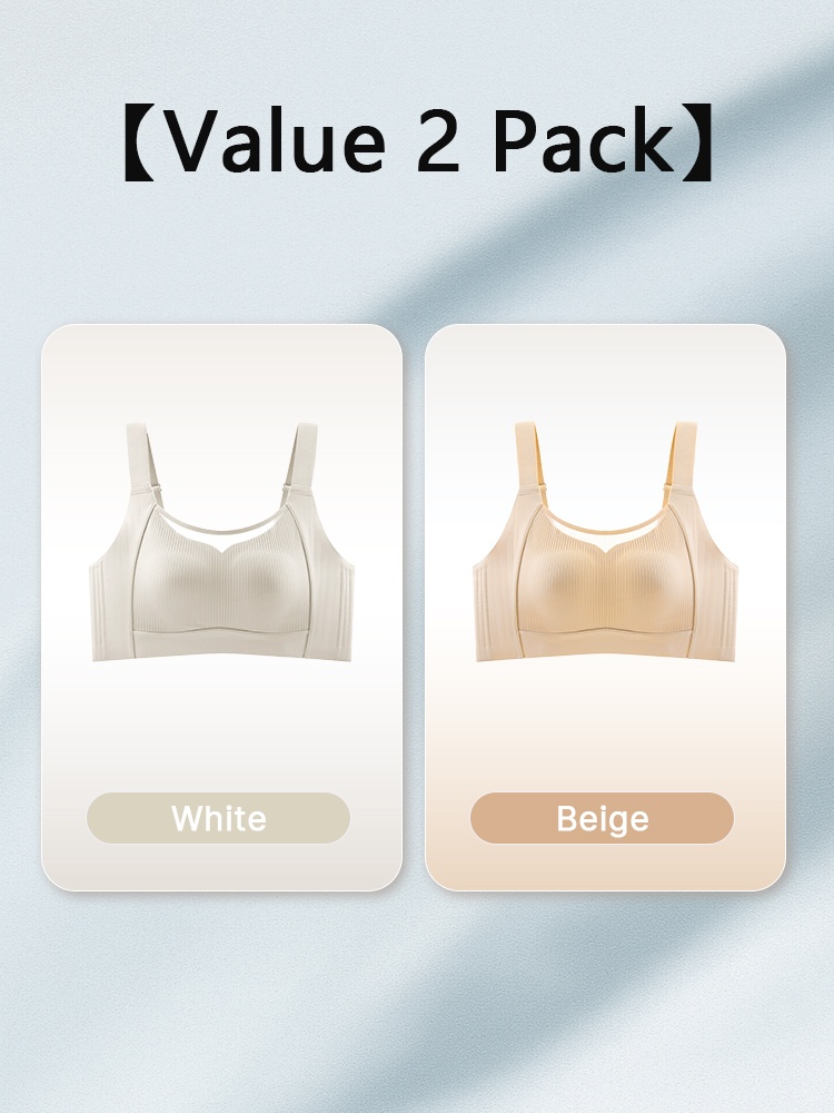 Ultimate Ultra Thin Minimizer Bras Full Coverage For Sleek Look, All-around No-bounce Support Lifts VEIMIA