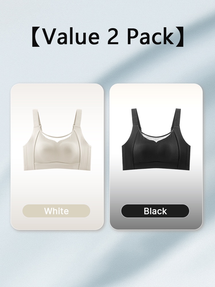 Innovative Ultra Thin Minimizer Bra Full Coverage For Sleek Looks, All-around No-bounce Support Lifts VEIMIA