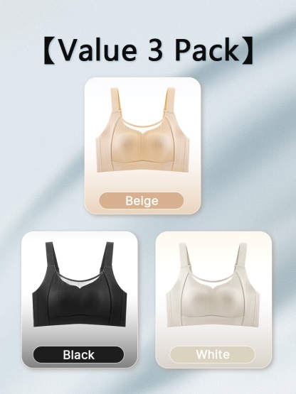 Essential Ultra Thin Minimizer Bra Full Coverage For Sleek Looks, All-around No-bounce Support Lifts VEIMIA
