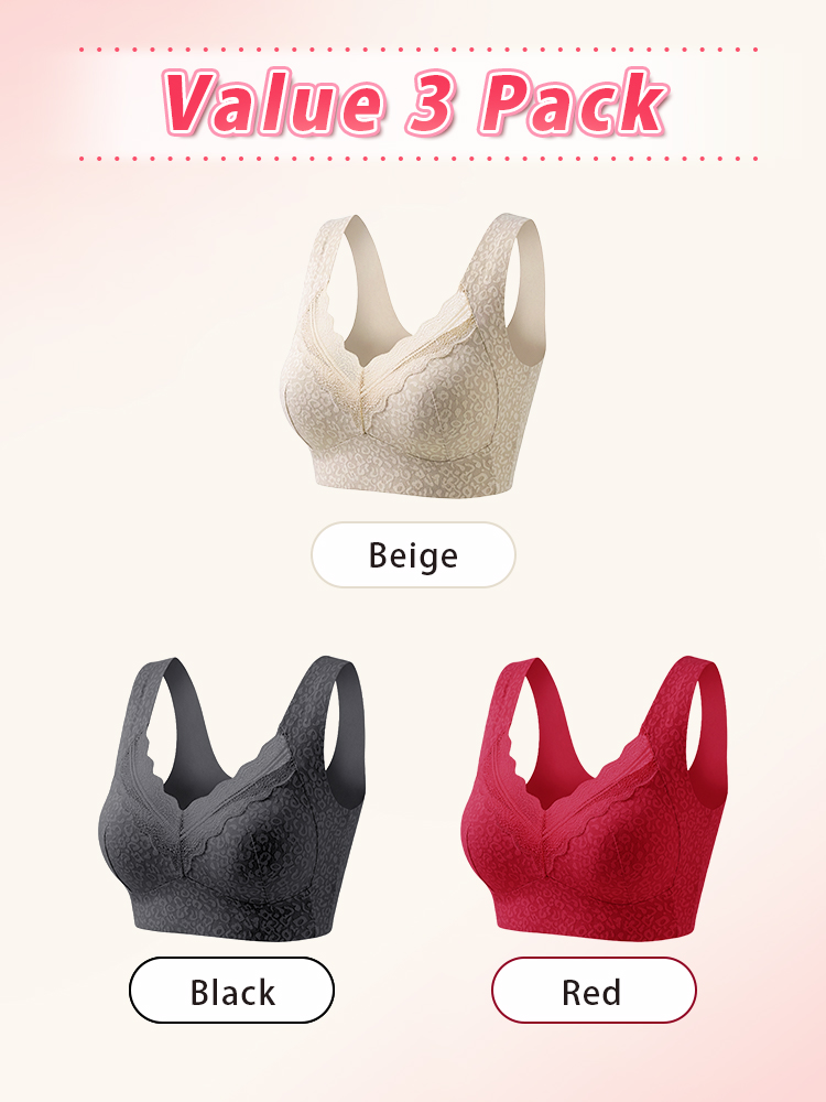 Unrestricted Sleep Bras 24-hours Skin-like Feel, Nighttime Contour Hold & Airflow Soft Material VEIMIA