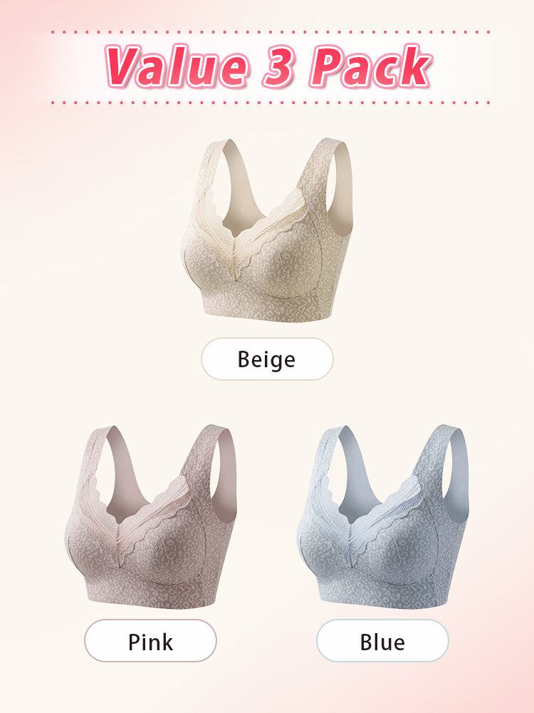 Unrestricted Sleep Bra 24-hours Skin-like Comfort, Nighttime Silhouette Support & Airflow Soft Textile VEIMIA