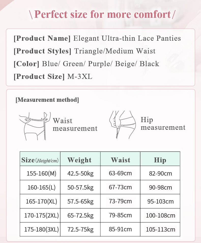 Sexy Silk Lace Panties For Women Super Comfortable VEIMIA