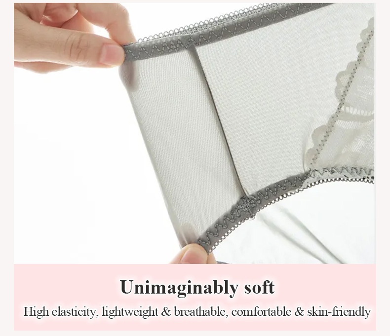 Unimaginably Soft Cute Ultra Thin Lace Panties Veimia
